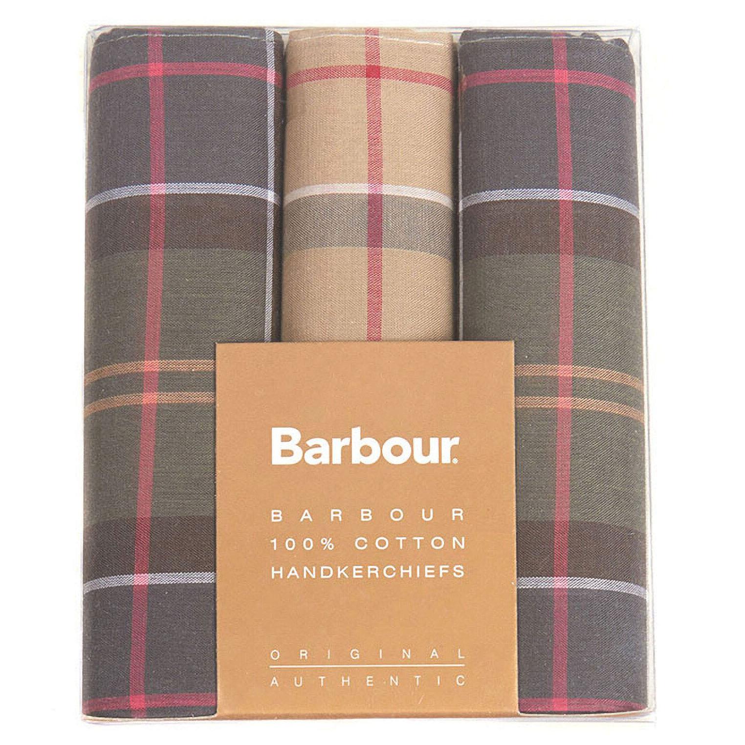 Barbour Handkerchief Gift Box Set
